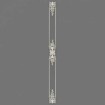 Narrow french wall moulding in polyurethane with acanthus leaves#additional-separator##additional-se..