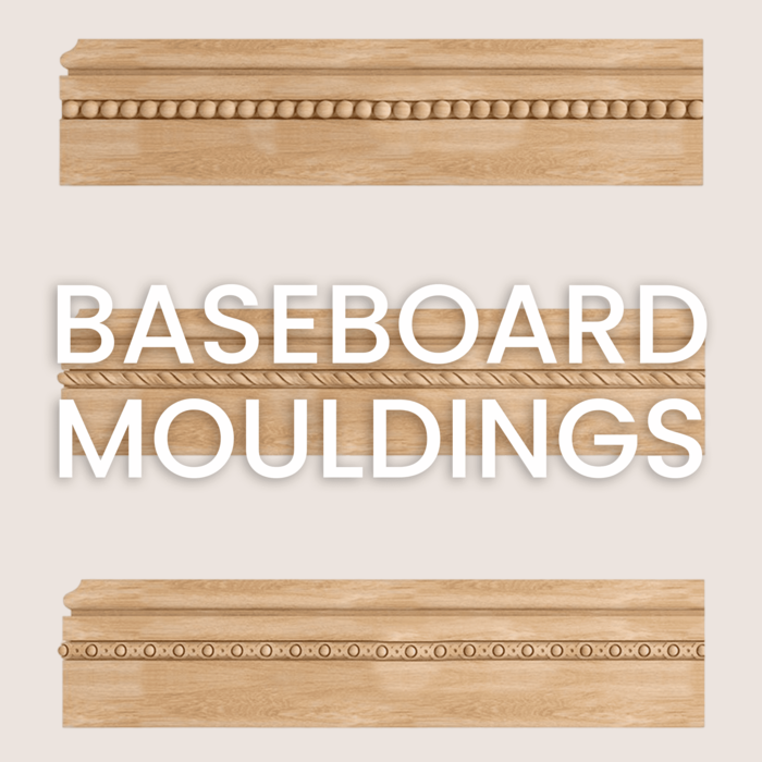 Baseboard mouldings