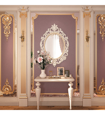 Decorative Antique style fluted pialster set for walls