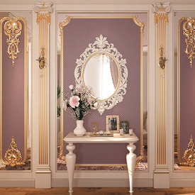 Set of Classic wall decor, Handcrafted frame mouldings