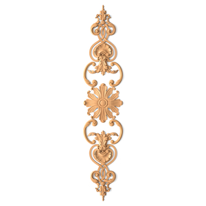 <p>Openwork set of overlays with floral ornament from beech</p>
<div id=