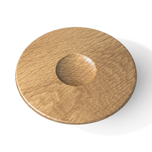 Indulge in understated luxury with this circular disk cabinet handle, meticulously designed to exude..