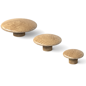 Perfect for DIY projects, this round furniture handle is made with customization in mind - but is pe..