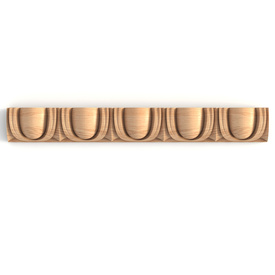 Carved Egg and Dart Molding from Solid Wood