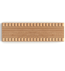 Carved Ethnic style moulding for ceilings from beech