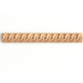 Carved beech braided moulding, Antique twisted mouldings