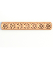 Classic wood carved molding in a unique design