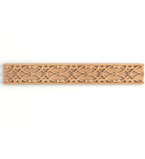 Carved grape vine moulding frieze for interior from solid wood