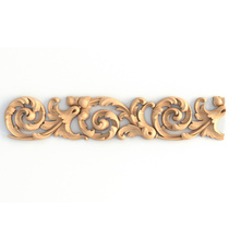 Empire style wooden laurel moulding with berries
