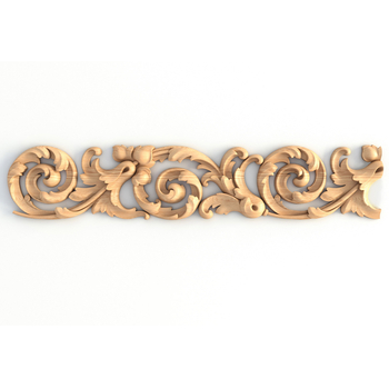 Pierced acanthus scroll moulding Baroque