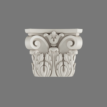 Decorative Polyurethane Corinthian Capital with Acanthus & Volutes#additional-separator##additio..