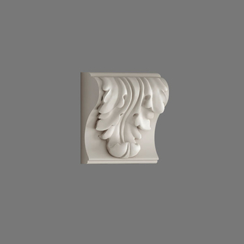 Classic Polyurethane Corbel with Ornate Acanthus Scrollwork