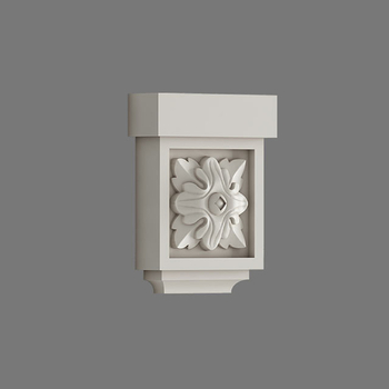 Decorative Polyurethane Corbel with Floral Carving and Classic Detailing#additional-separator##addit..