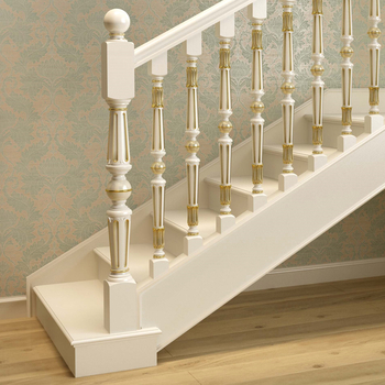 4 x 4 Oak Newel Post Classic style for interior installation