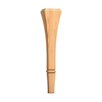 Trumpet unique table legs with segmented tip (1 PC)