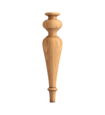 Hand carved wooden legs for writing tables (1 pc.)