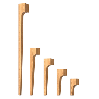 Bracket furniture feet for tables wooden minimalist (1 PC)