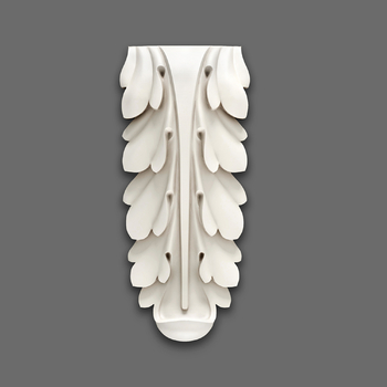 Decorative drop onlay acanthus leaf