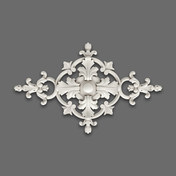 Carved openwork floral appliques polyurethane decor#additional-separator##additional-separator#Featu..