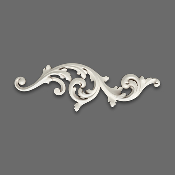 Floral scrolls moulded wall decor Polyurethane#additional-separator##additional-separator#The polyur..
