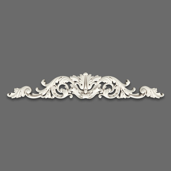 Carved center crown applique with acanthus scrolls#additional-separator##additional-separator#This c..