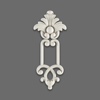 Small vertical polyurethane onlay Victorian style
