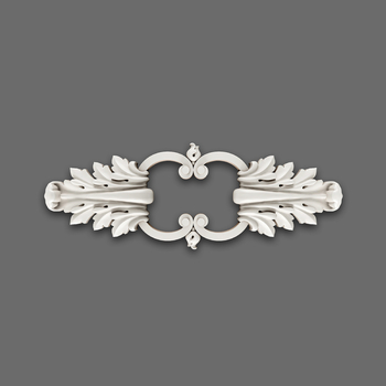 Antique carved overlay wall decor, polyurethane