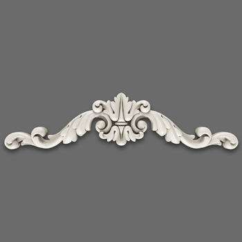 Classic acanthus center onlay from polyurethane#additional-separator##additional-separator#Classic a..