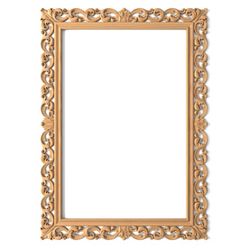 Classical mirror frame, Antique wood picture frame