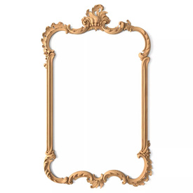 Vintage wooden frame, Decorative mirror frame