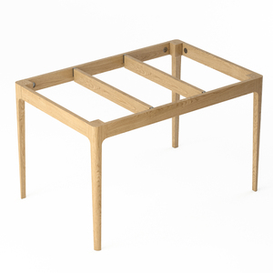 Wood dining table furniture frame