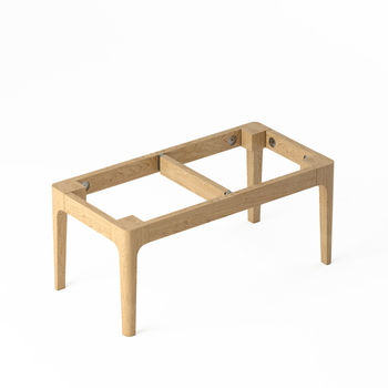 Oak Banquette Bench Furniture Frame