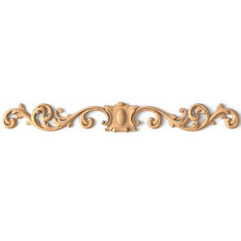 Small cartouche onlay, Classic style furniture applique