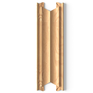 Gothic style wooden onlay for wall panels