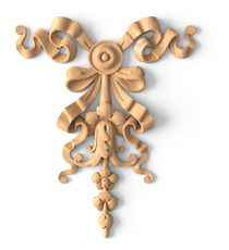vertical decorative scroll wood applique victorian style