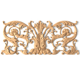 Custom carved wood appliques for sale