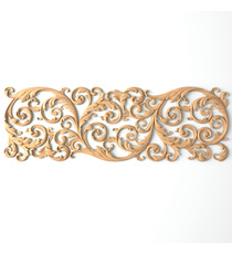 corner decorative scroll wood carving applique victorian style