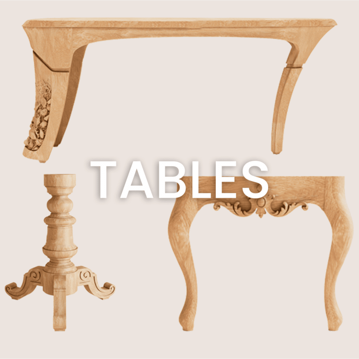 Wood tables