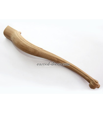 Traditional cabriole solid wood hair legs