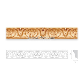 Decorative carved molding for sale