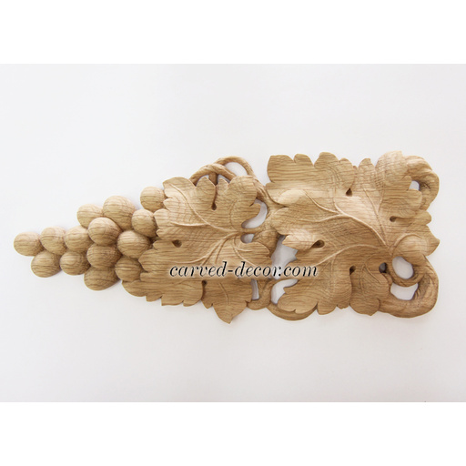 corner carved grapes wood drop victorian style