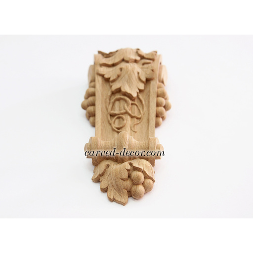 wooden large artistic flower corbel baroque style