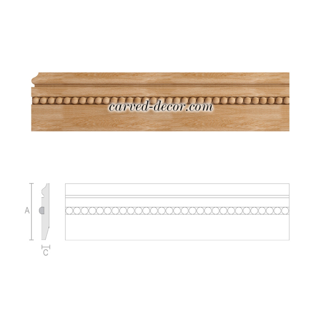 Frikly Basics Louvers Panel/Planks | 8 feet x 5 inch | FBFP - 3119