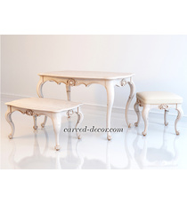 Handcrafted solid wood decorative a...