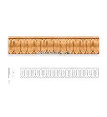 Neoclassical wooden moulding for co...