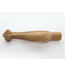 Classic style rounded wooden furniture leg