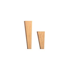 Small modern classic wood furniture legs from oak or beech for sale  