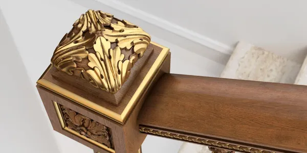Newel post caps: how to improve your staircase Newel post caps: how to improve your staircase