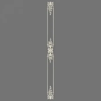 Narrow french wall moulding in polyurethane with acanthus leaves Narrow french wall moulding in polyurethane with acanthus leaves