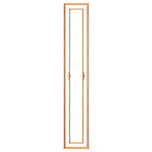 frame wall decor double laconic floral decor beech